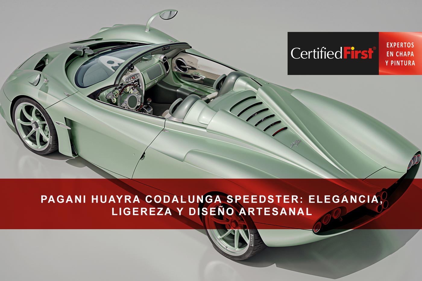 Pagani Huayra Codalunga Speedster: elegancia, ligereza y diseño artesanal al servicio del viento