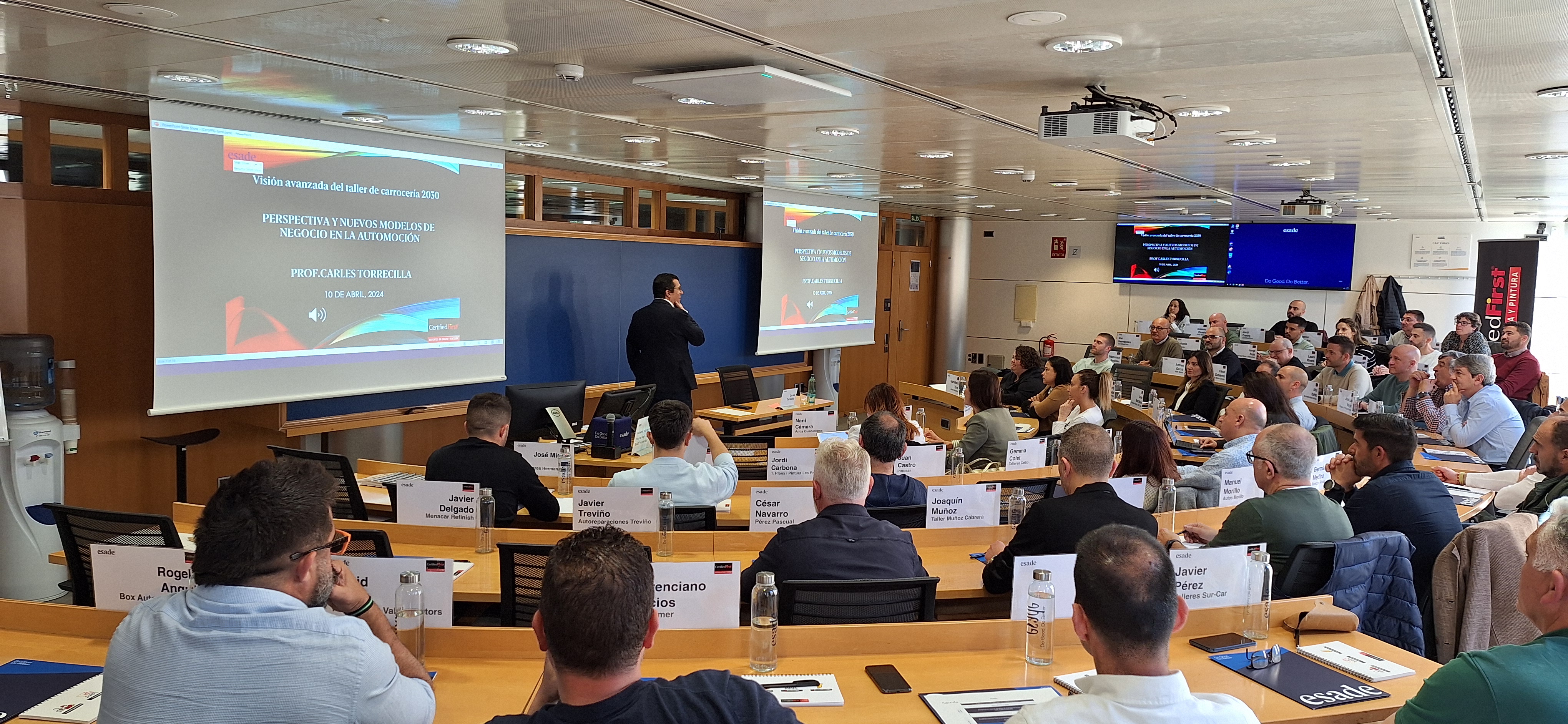 Los talleres CertifiedFirst se preparan en ESADE para aprovechar las oportunidades que la transformación digital y la IA abren en la automoción