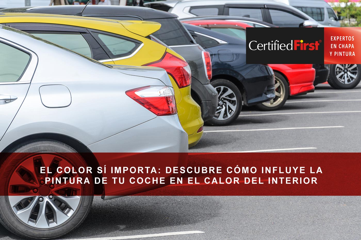 El color sí importa: descubre cómo influye la pintura de tu coche en el calor del interior