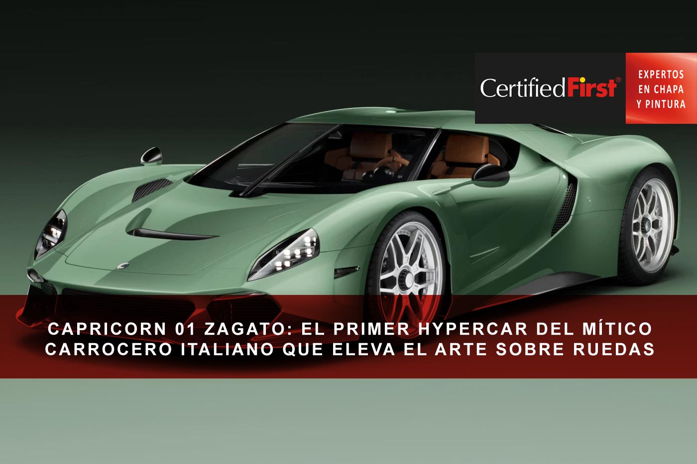 Capricorn 01 Zagato: el primer hypercar del mítico carrocero italiano que eleva el arte sobre ruedas