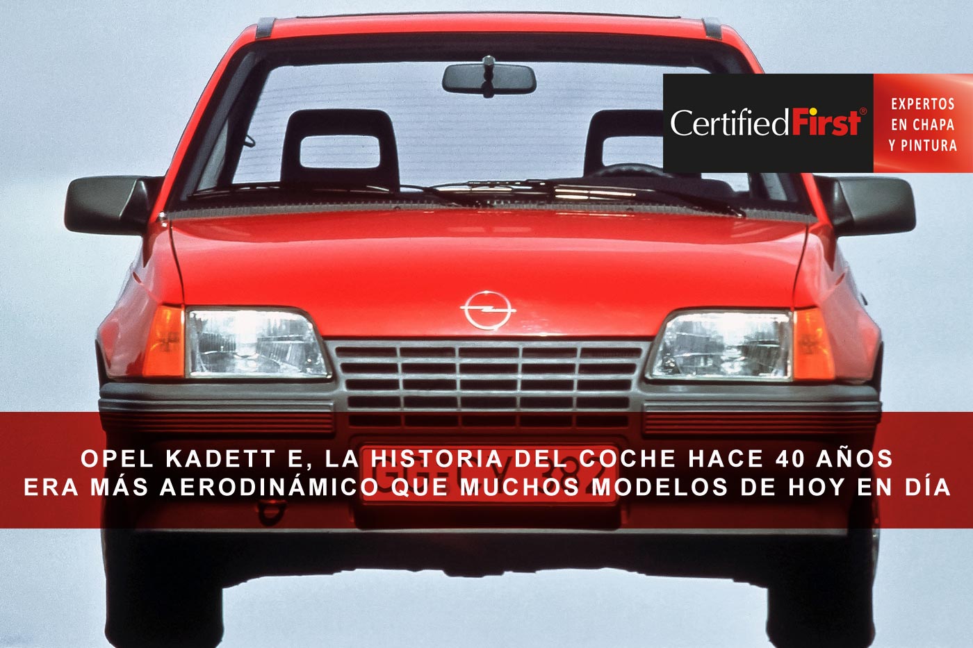 Kadett E, el rey del viento: la berlina de Opel que desafió al futuro