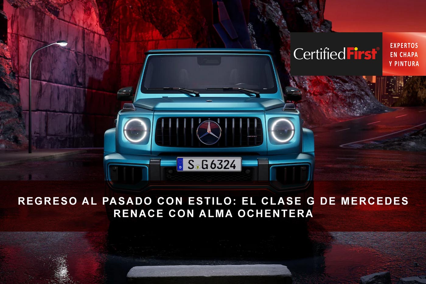 El espíritu de los 80 vuelve al asfalto: así renace el icónico Clase G de Mercedes-Benz