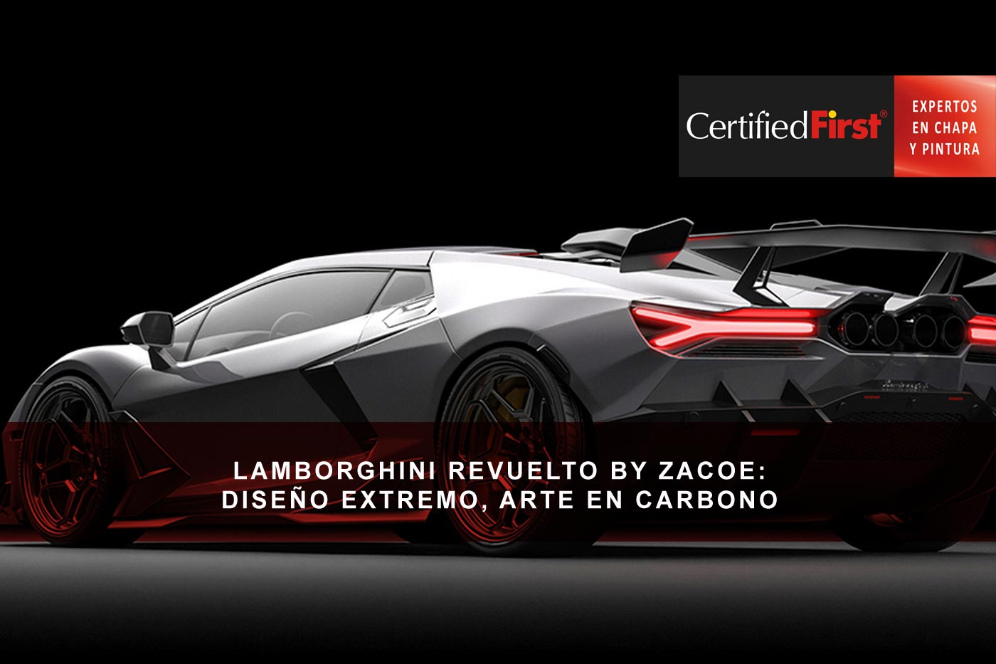 Lamborghini Revuelto by Zacoe: cuando el diseño roza la locura (y el carbono lo convierte en arte)