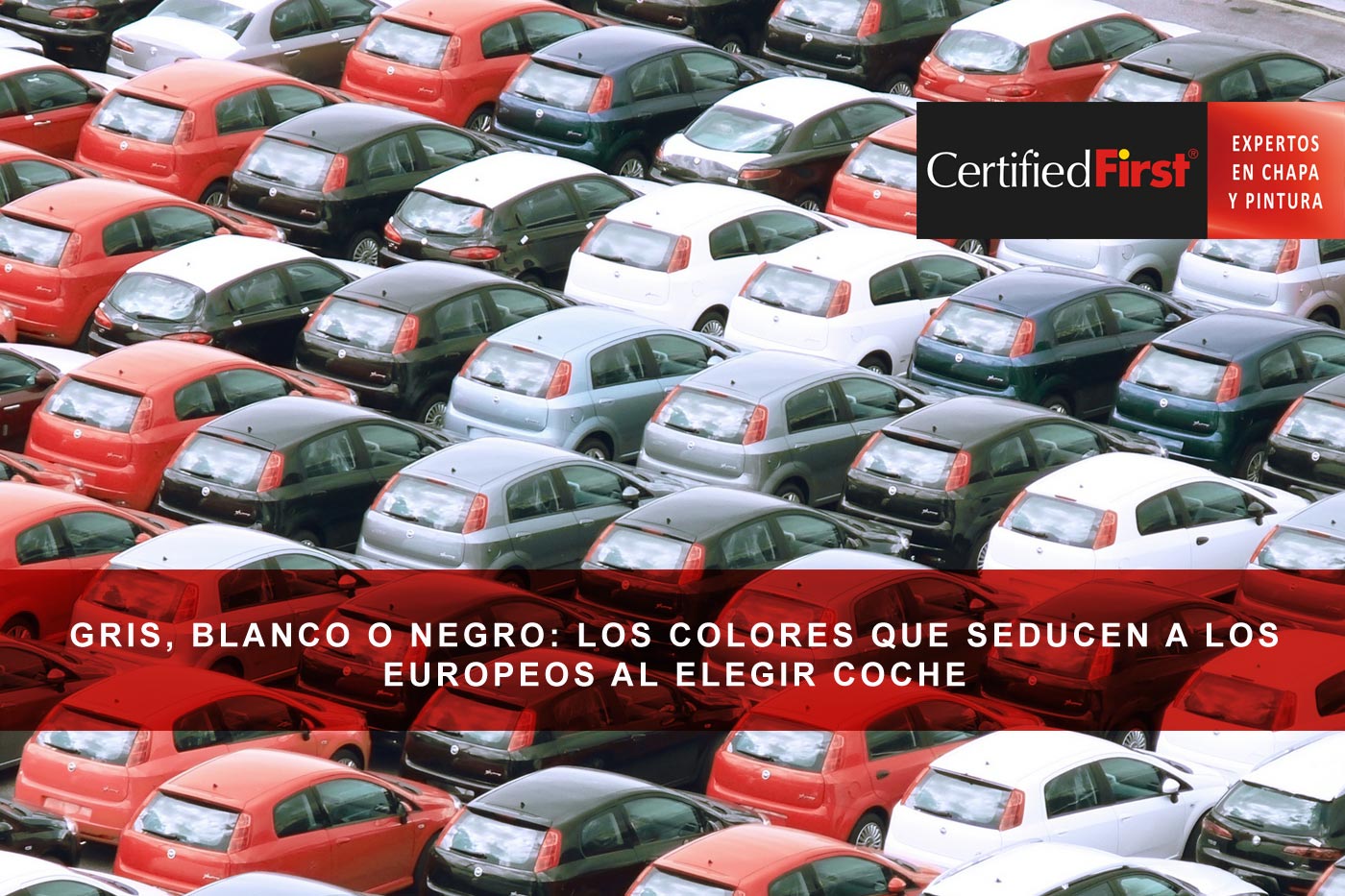 Gris, blanco o negro: los colores que seducen a los europeos al elegir coche
