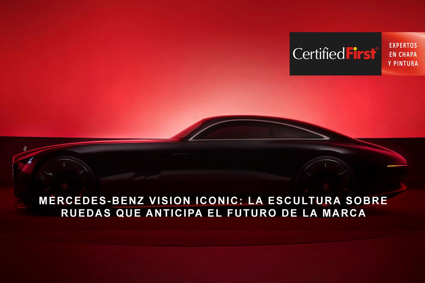 Mercedes-Benz Vision Iconic: la escultura sobre ruedas que anticipa el futuro de la marca