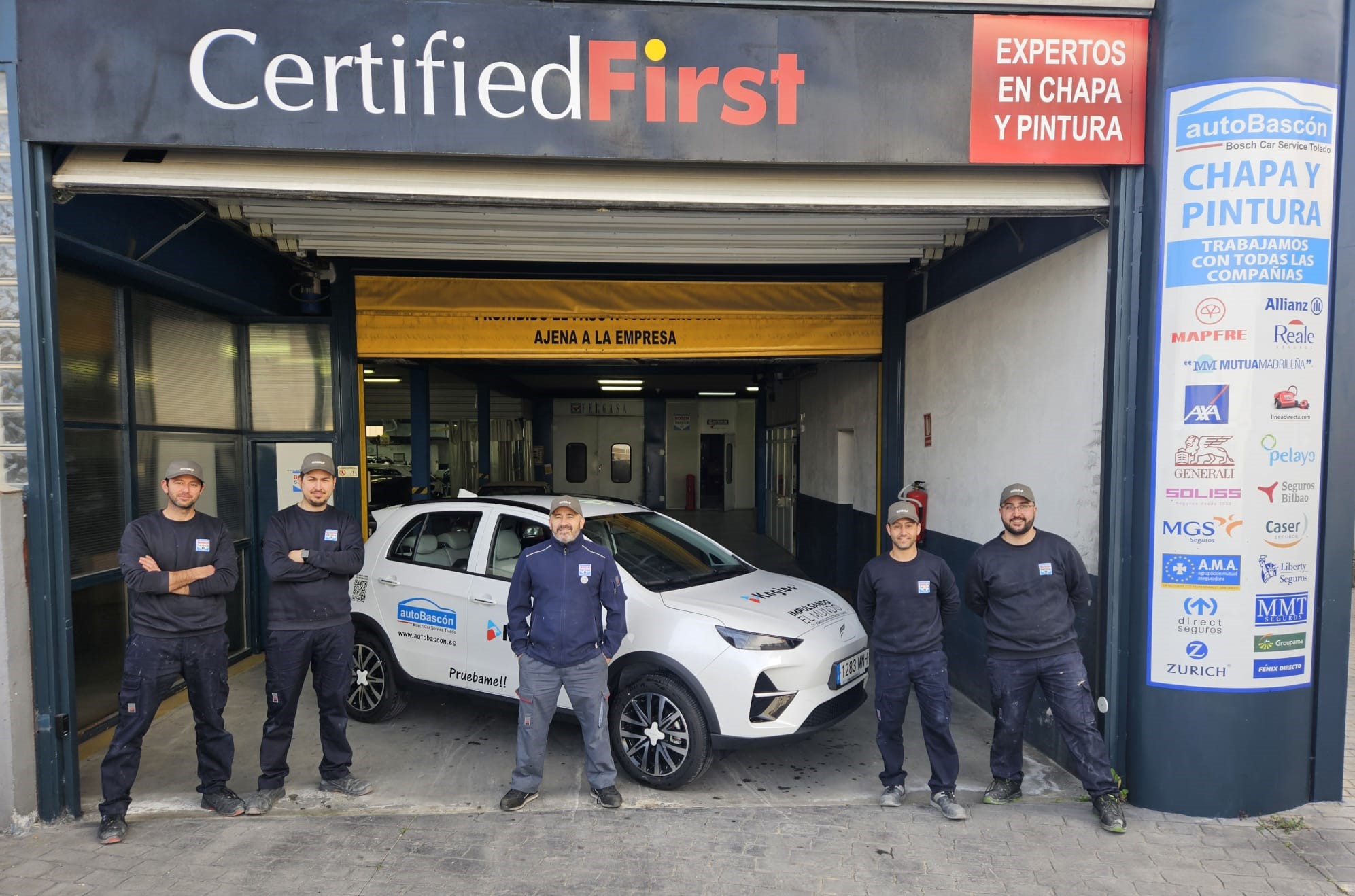 CertifiedFirst distingue a los talleres de la Red que más destacan en sostenibilidad, digitalización y satisfacción del cliente