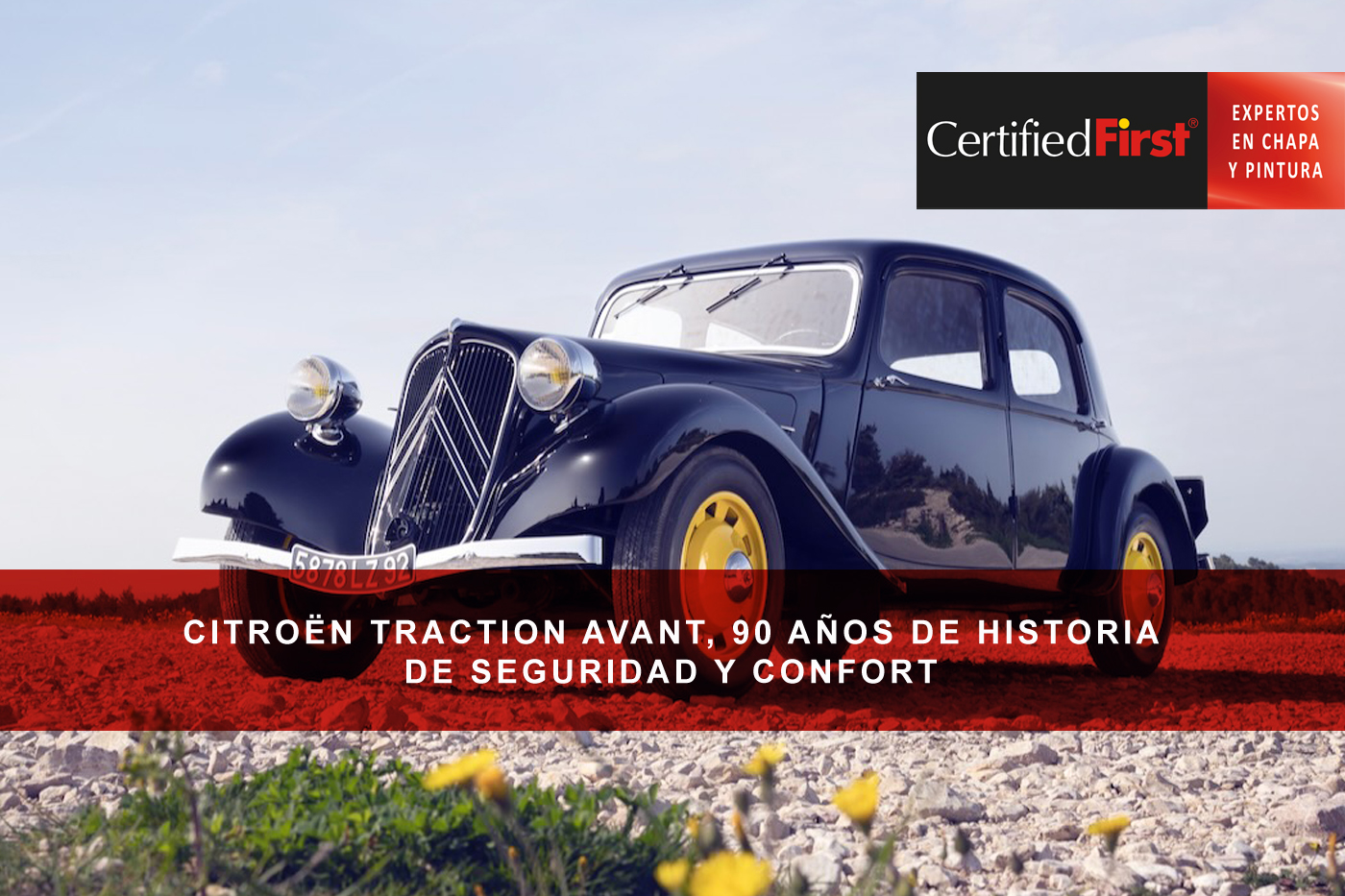 Citroën Traction Avant, 90 años de historia de seguridad y confort