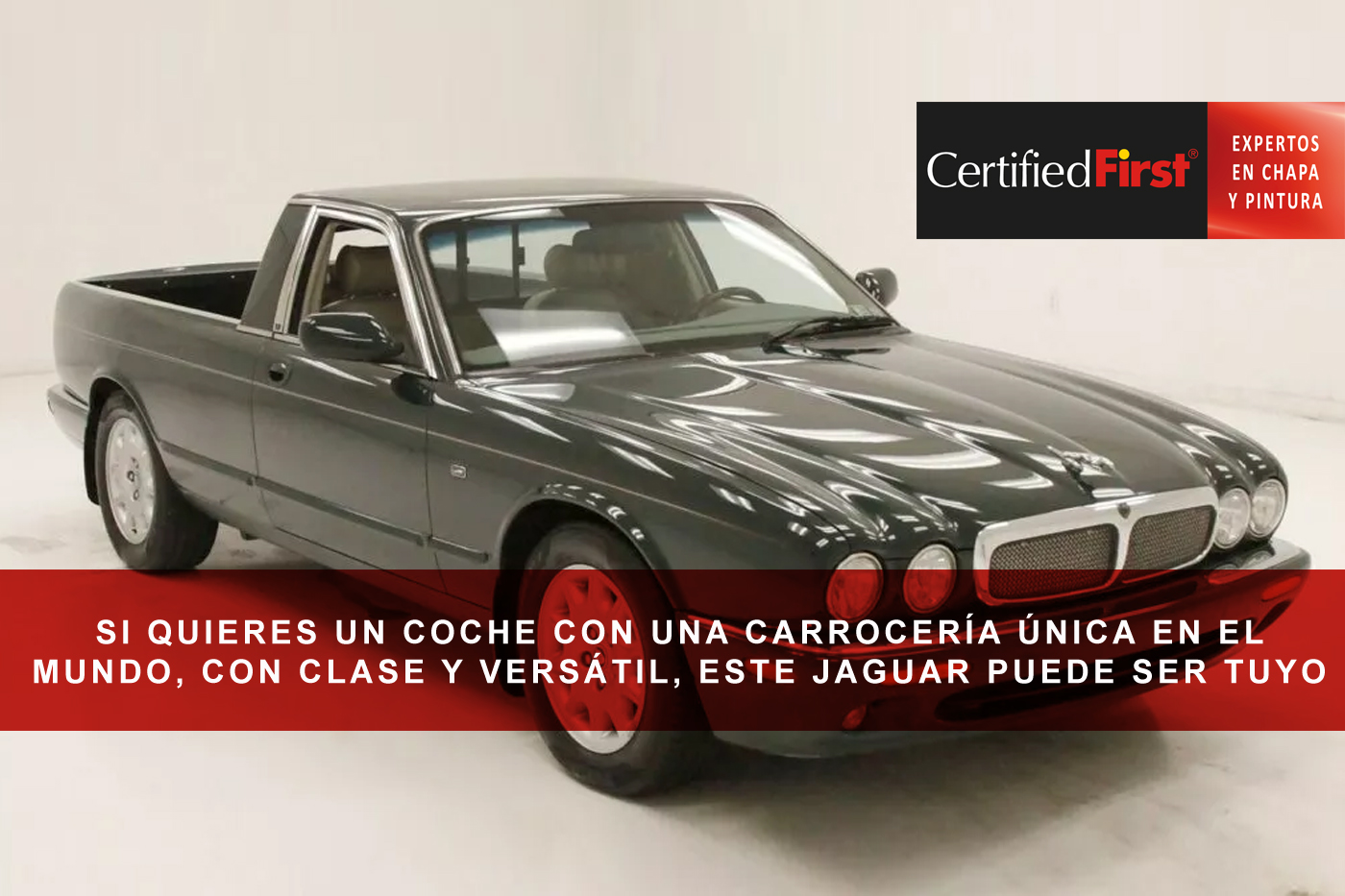 Si quieres un coche con una carrocería única en el mundo, con clase y versátil, este Jaguar puede ser tuyo