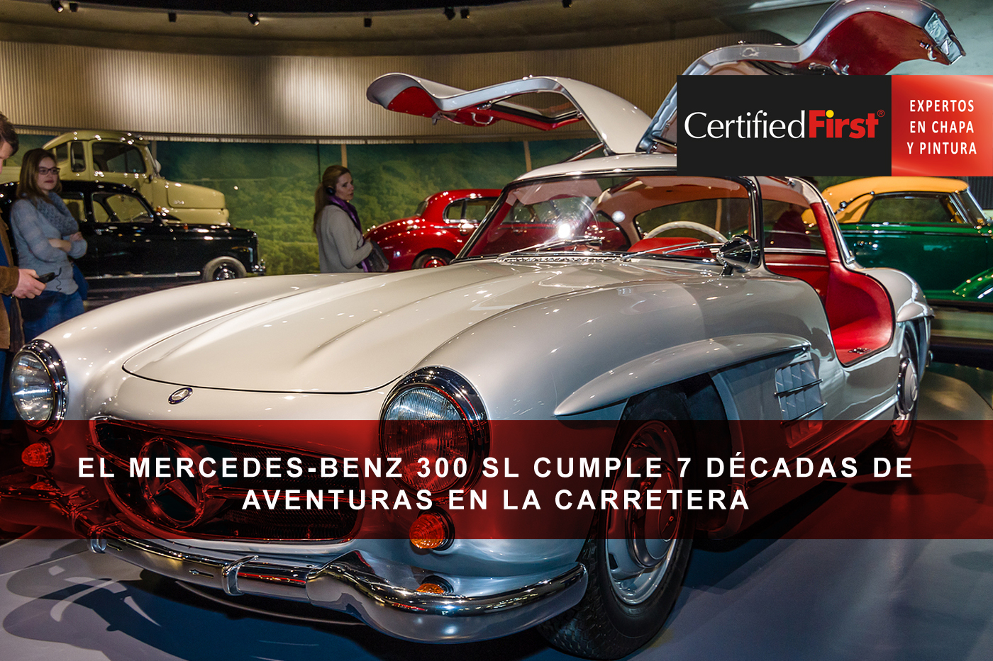 El Mercedes-Benz 300 SL cumple 7 décadas de aventuras en la carretera