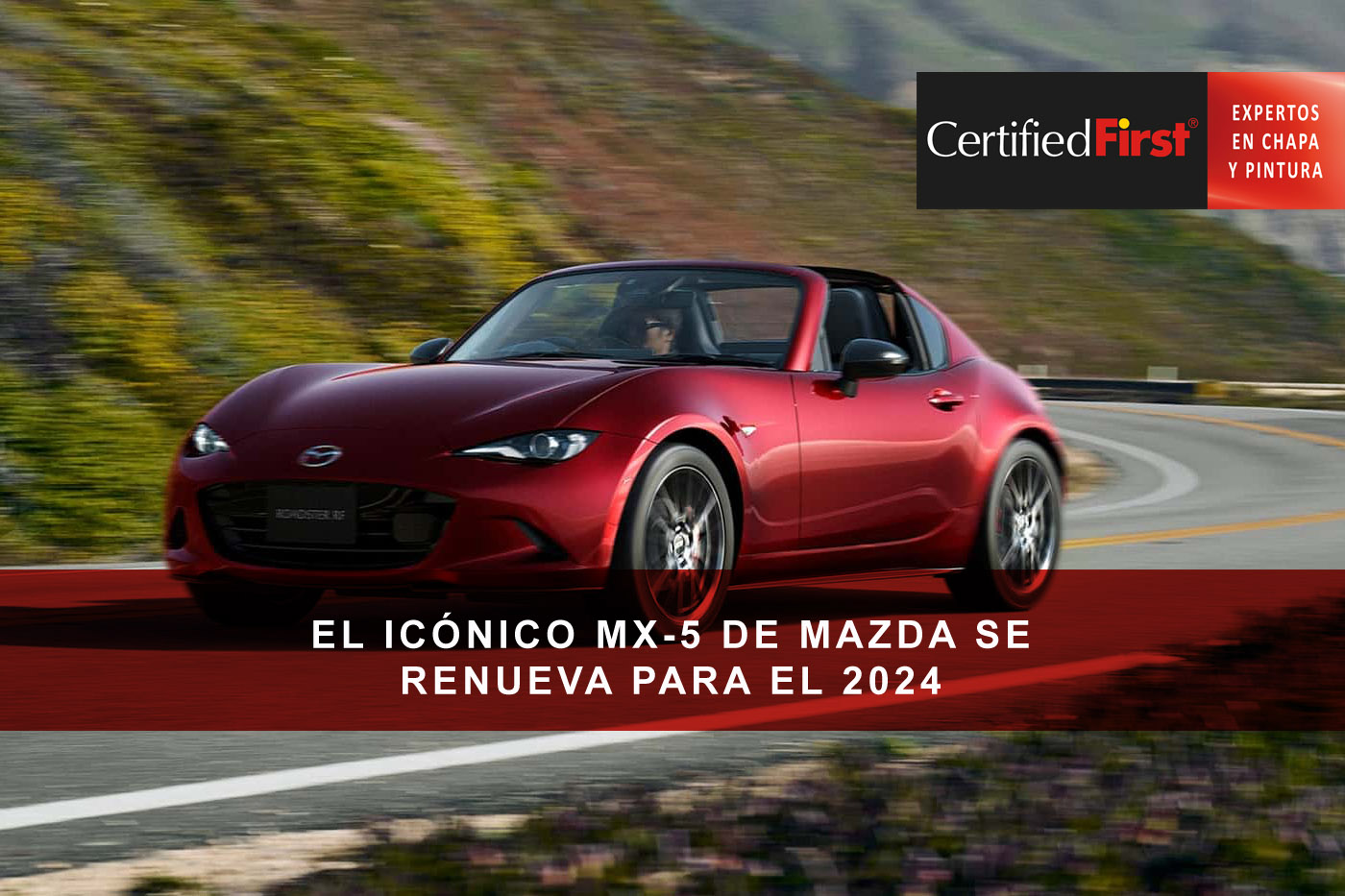 El icónico MX-5 de Mazda se renueva para el 2024