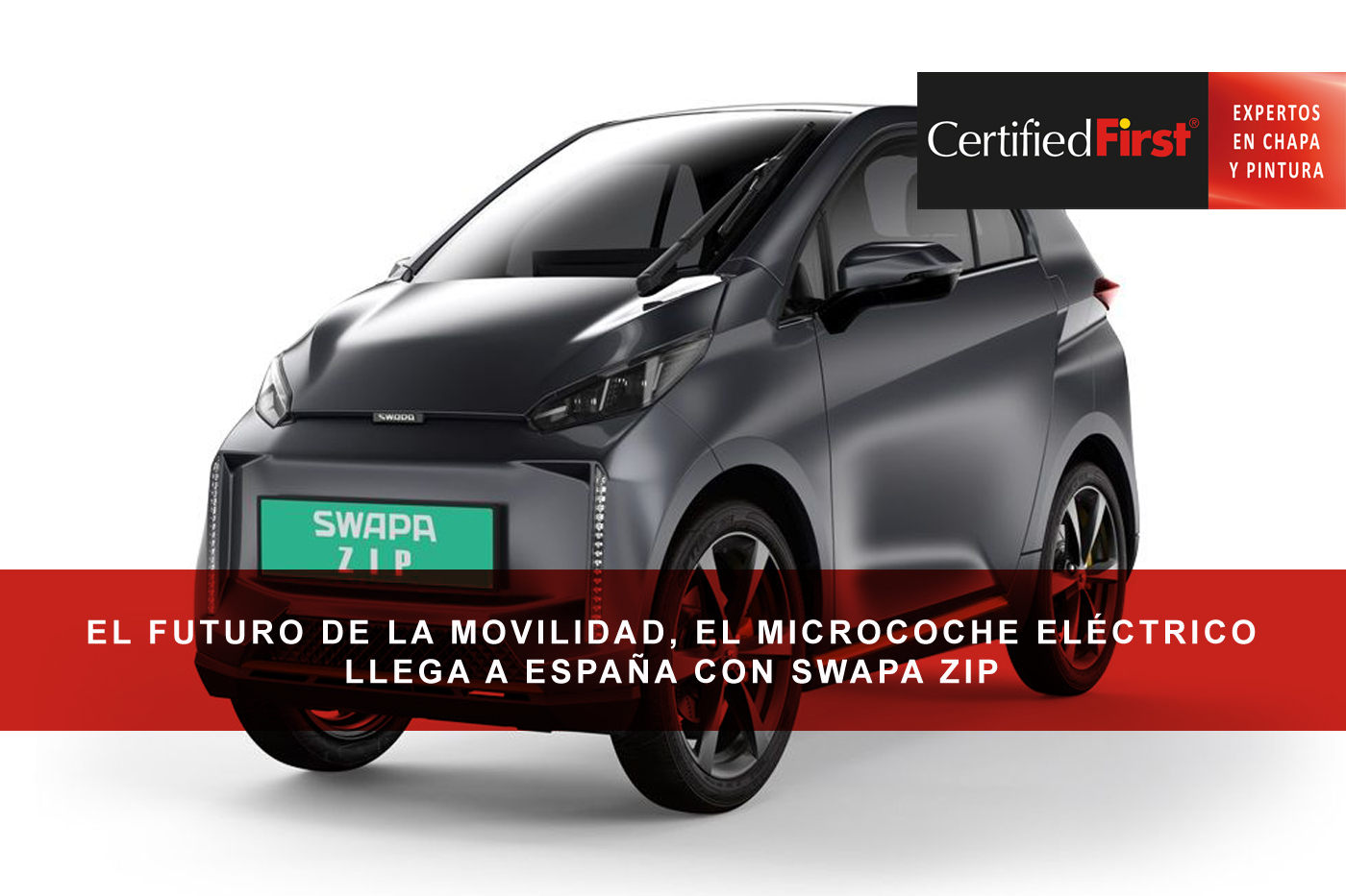 El futuro de la movilidad, el microcoche eléctrico llega a España con Swapa Zip