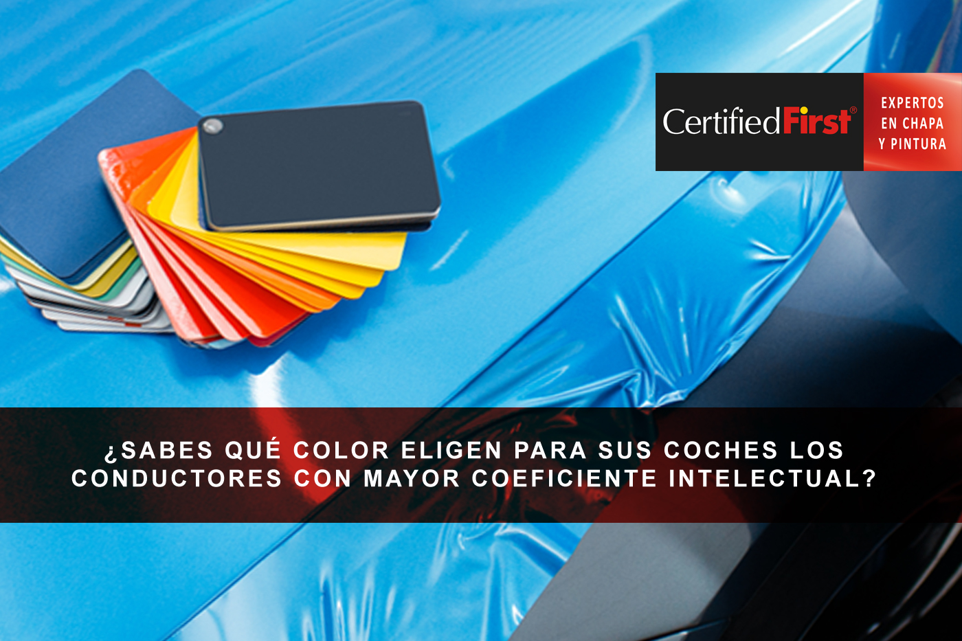 ¿Sabes qué color eligen para sus coches los conductores con mayor coeficiente intelectual?