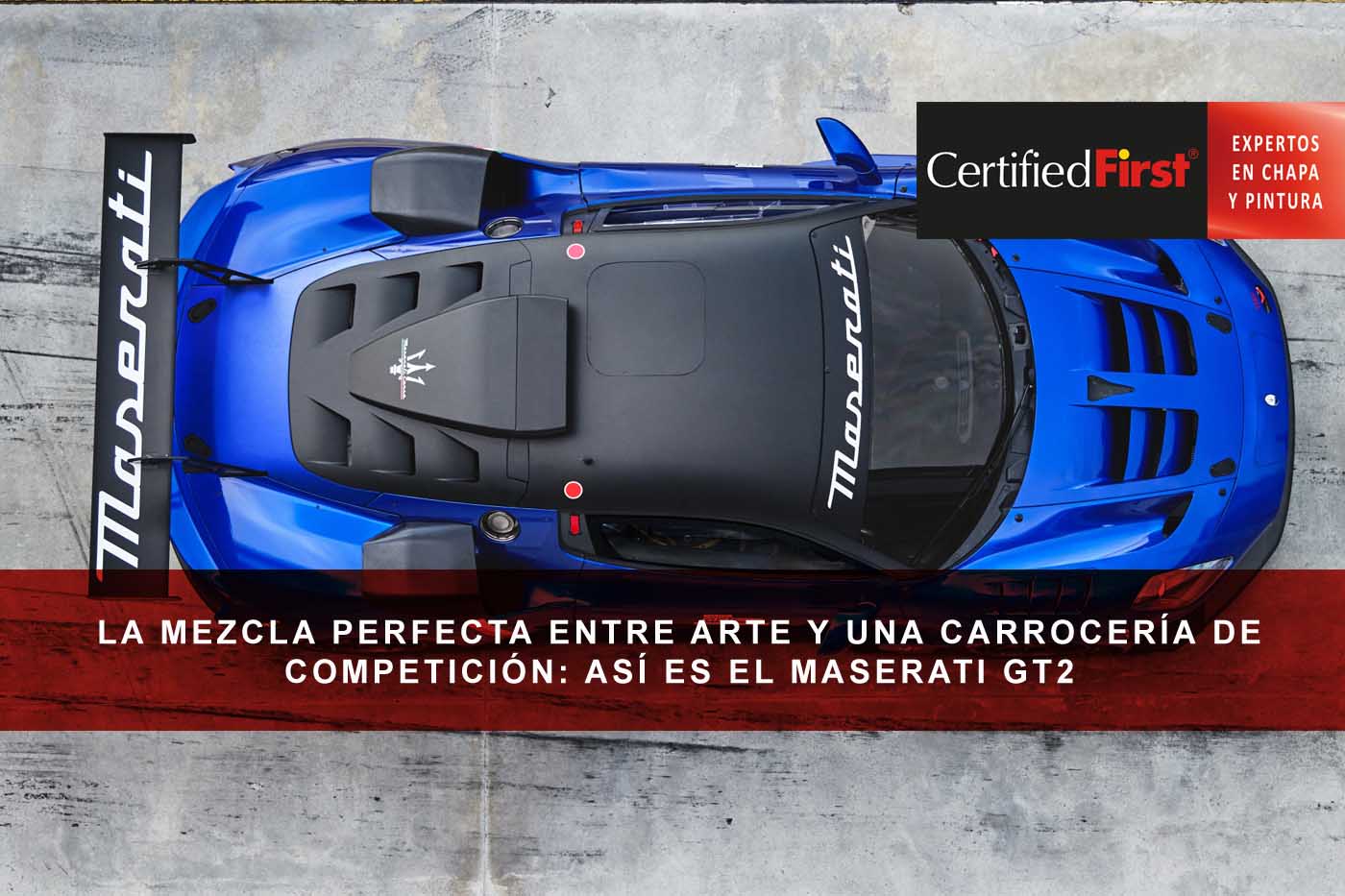 La mezcla perfecta entre arte y una carrocería de competición: así es el Maserati GT2
