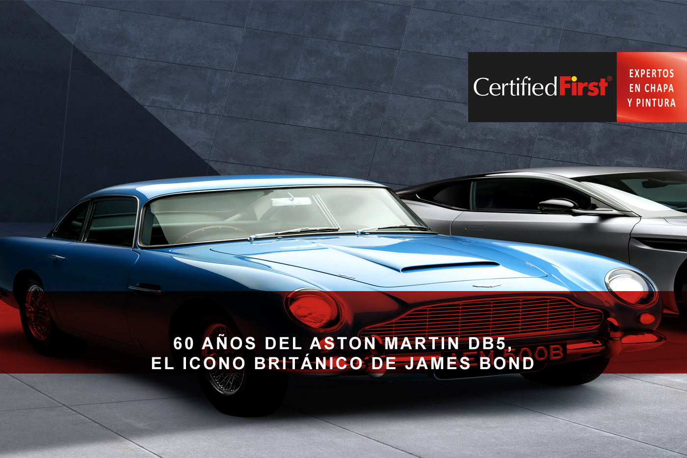 60 años del Aston Martin DB5, el icono británico de James Bond