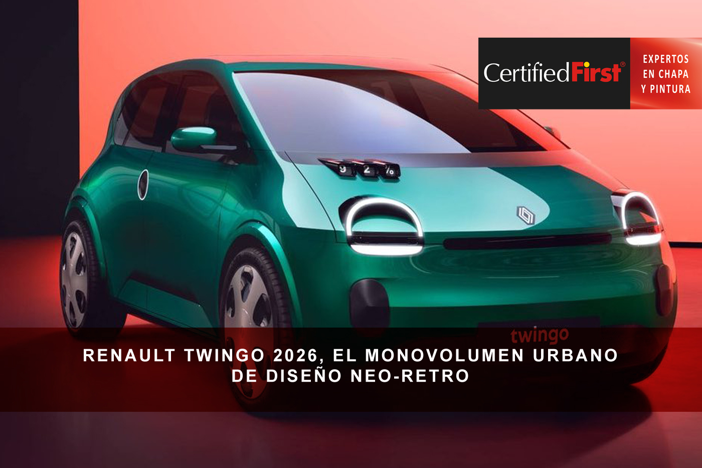 Renault Twingo 2026, el monovolumen urbano de diseño neo-retro