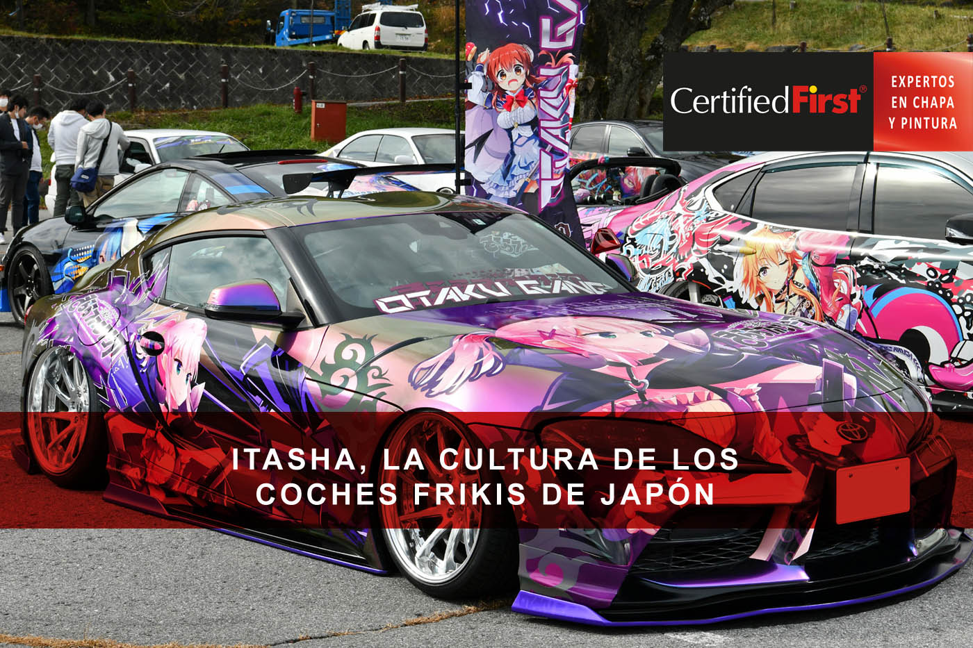 Itasha, la cultura de los coches frikis de Japón