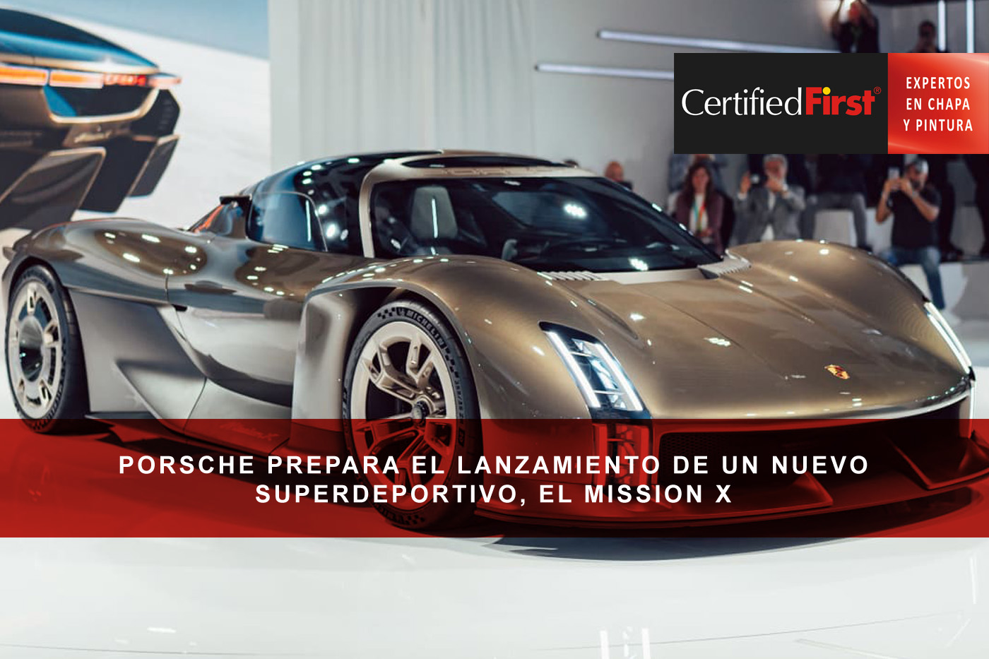 Porsche prepara el lanzamiento de un nuevo superdeportivo, el Porsche Mission X