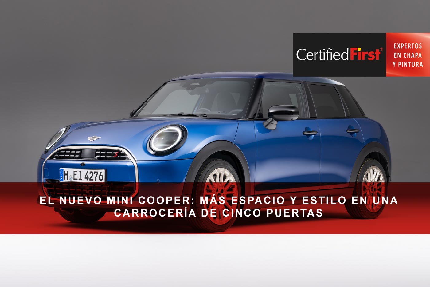 El nuevo Mini Cooper: Más espacio y estilo en una carrocería de cinco puertas