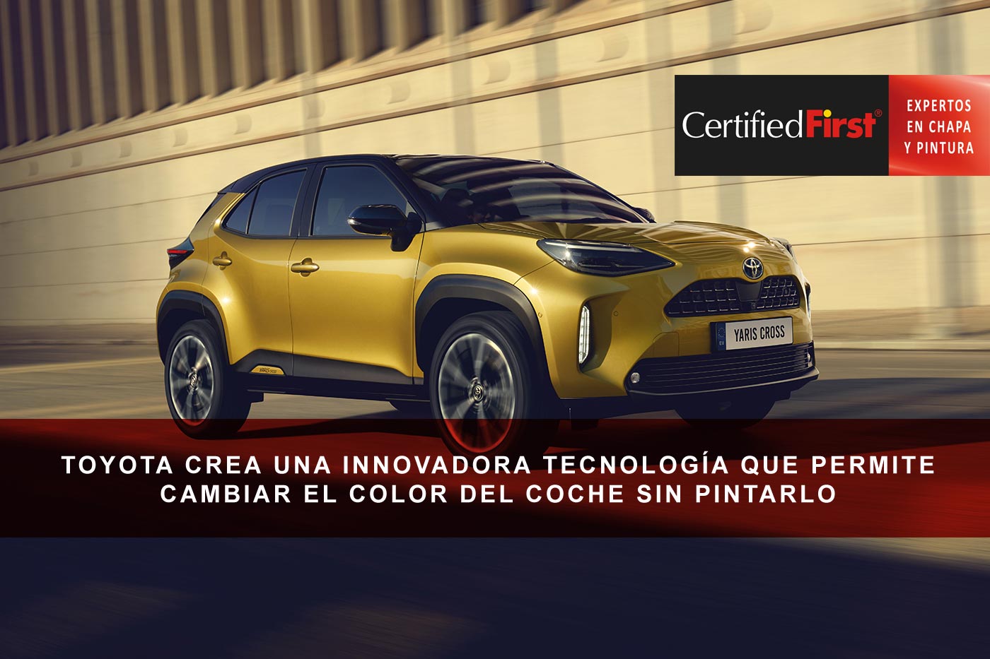 Toyota crea una innovadora tecnología que permite cambiar el color del coche sin pintarlo