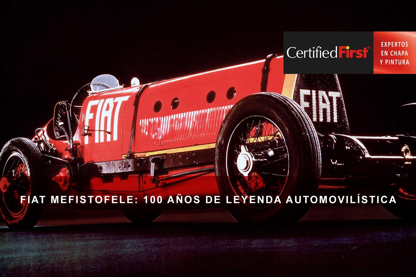 Fiat Mefistofele: 100 años de leyenda automovilística