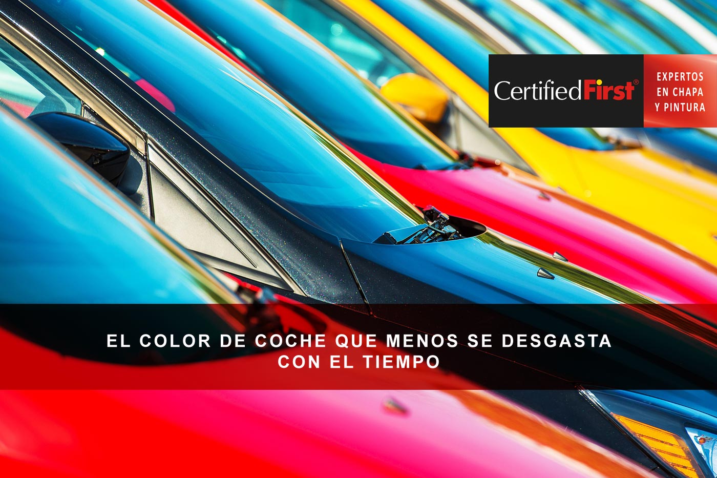 ¿Cuál es el color de coche que mejor resiste el paso del tiempo?