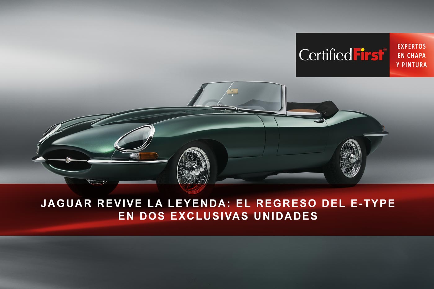 Jaguar revive la leyenda: el regreso del E-Type en dos exclusivas unidades