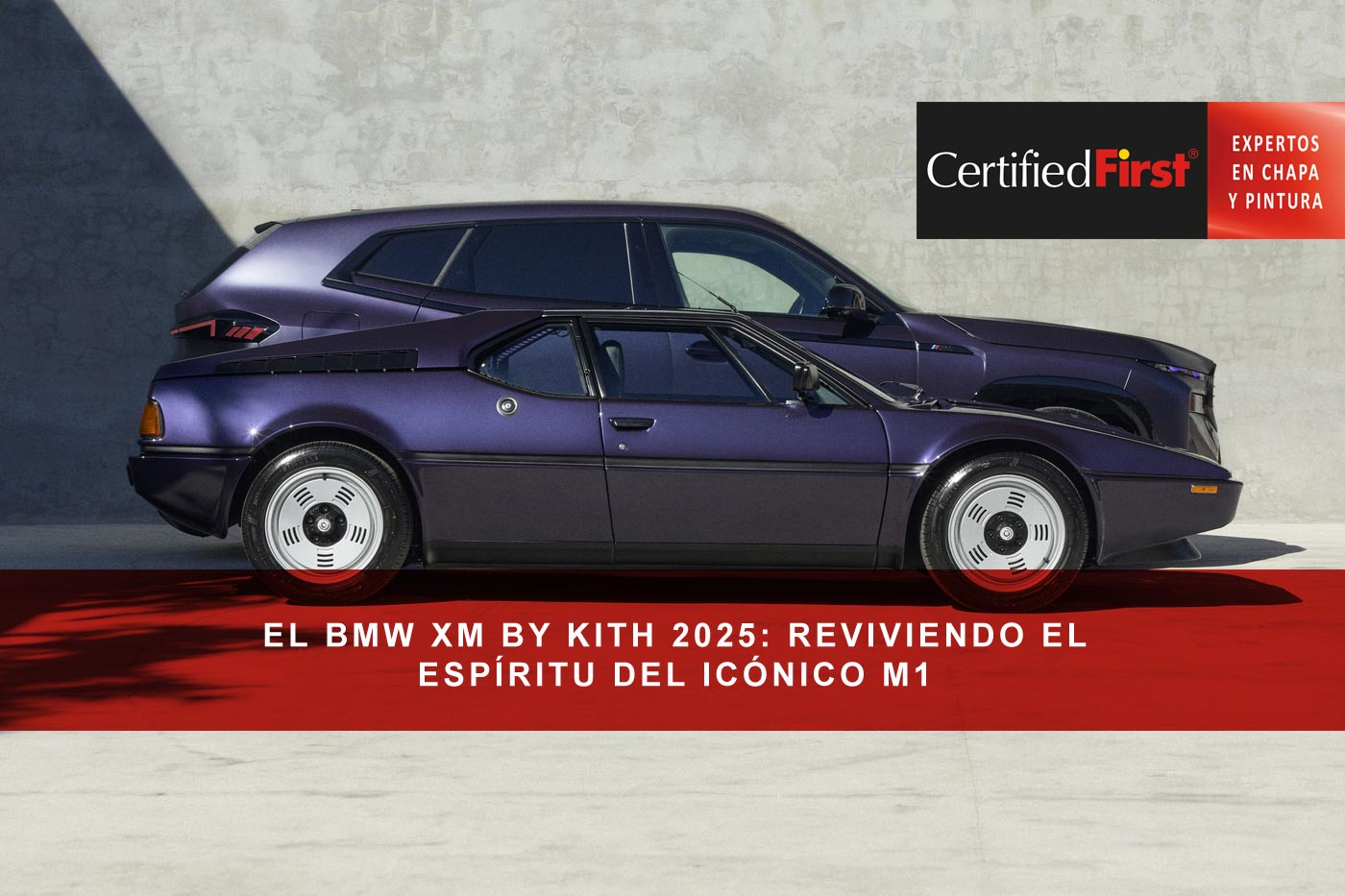 El BMW XM by Kith 2025: Reviviendo el Espíritu del Icónico M1