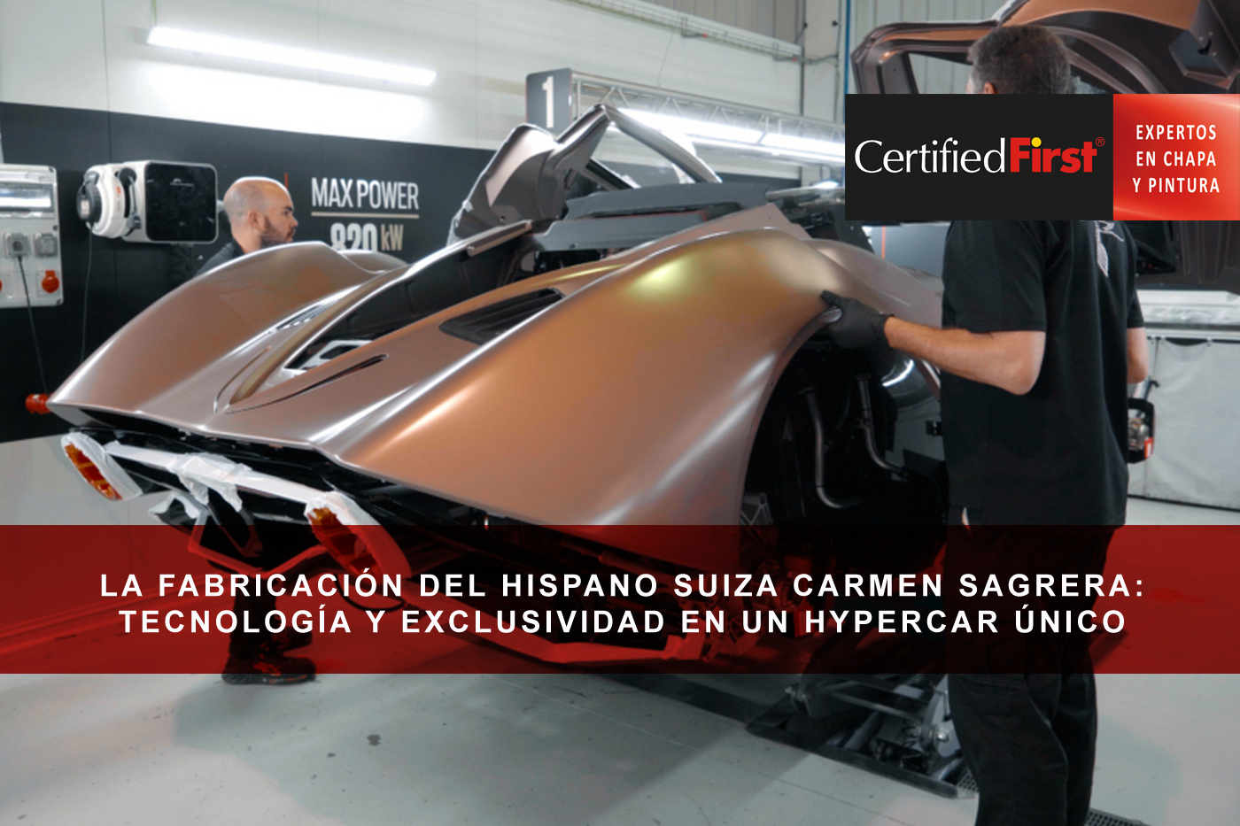 La sensacional fabricación del Hispano Suiza Carmen Sagrera: arte, tecnología y exclusividad en un hypercar único