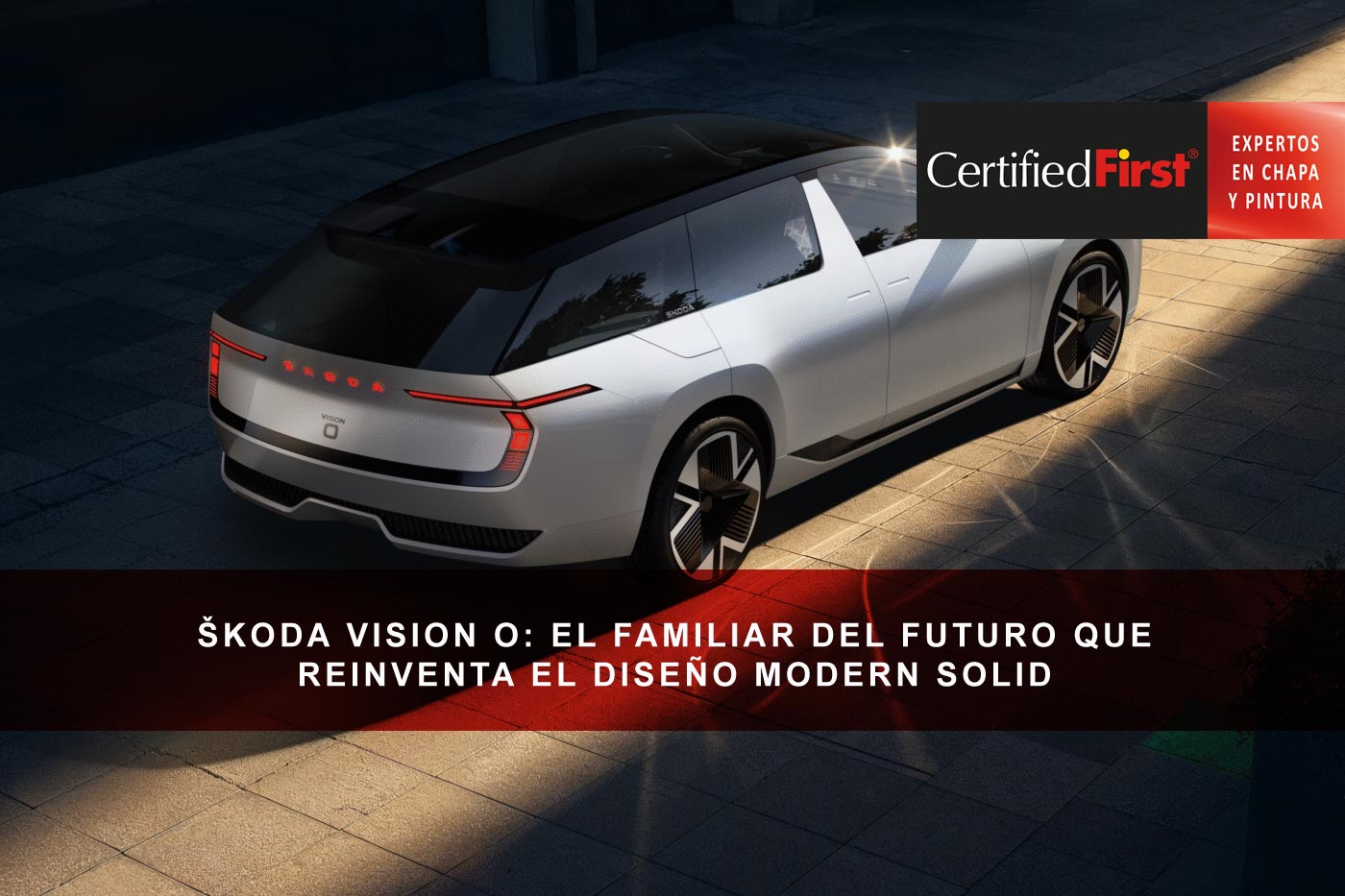 Skoda Vision O: el regreso del familiar elegante que redefine el diseño moderno