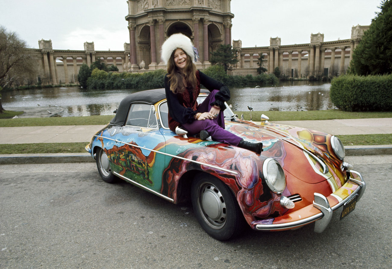 Carrocerías psicodélicas de los 70: el coche de Janis Joplin