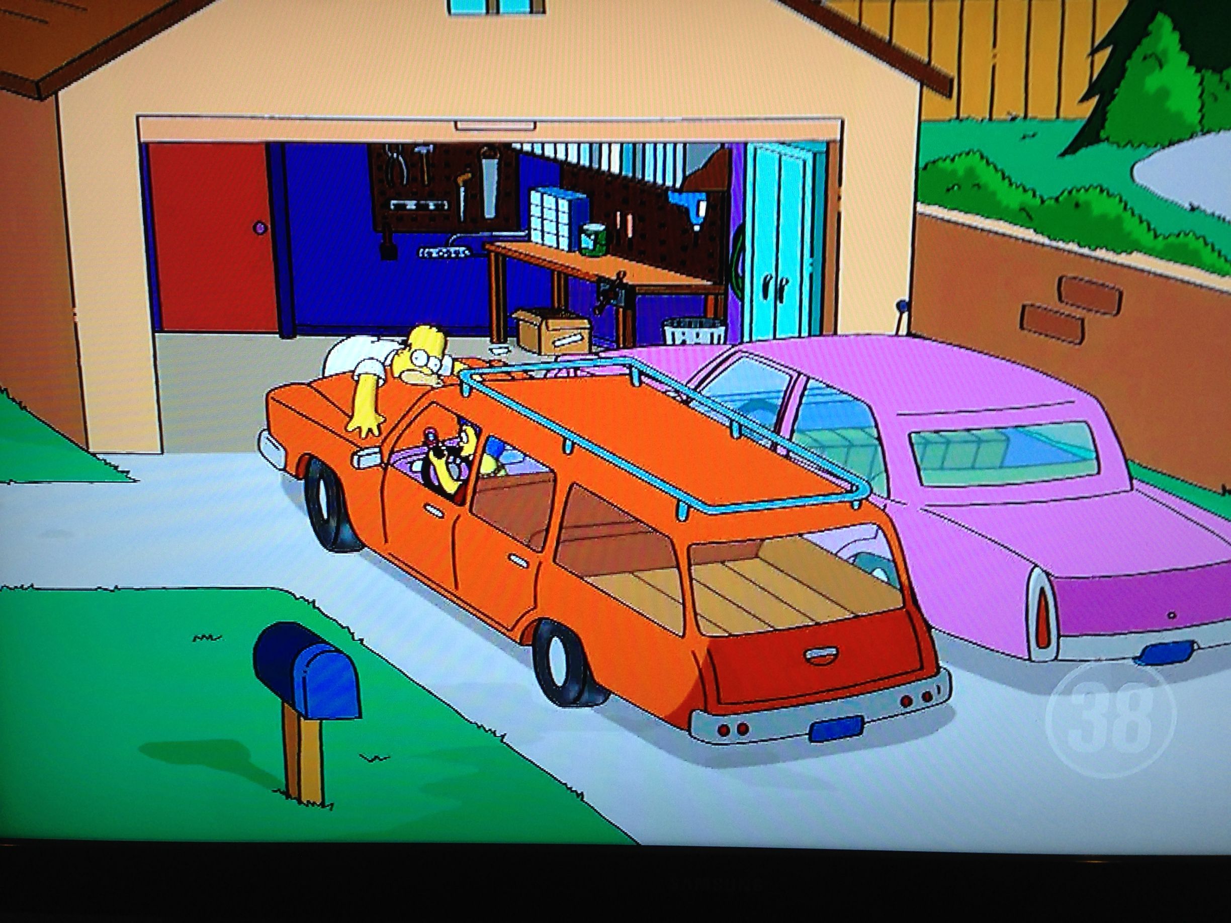 ¿De dónde vienen los coches de los Simpson?
