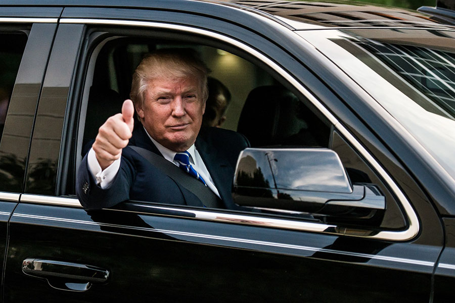 Donald Trump, nuevo presidente de EE.UU, sumará una interesante colección de coches a ‘La Bestia’