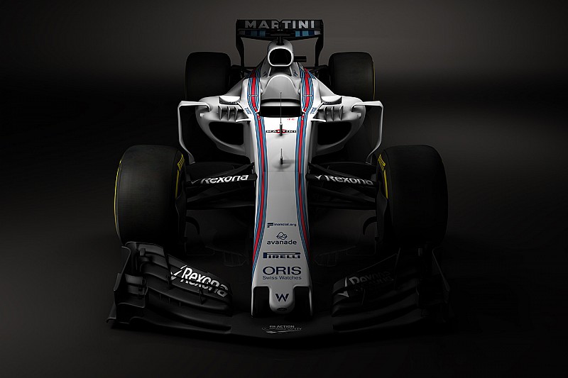 Así son los coches F1 que vienen en 2017… y Williams es el primero en mostrarlo