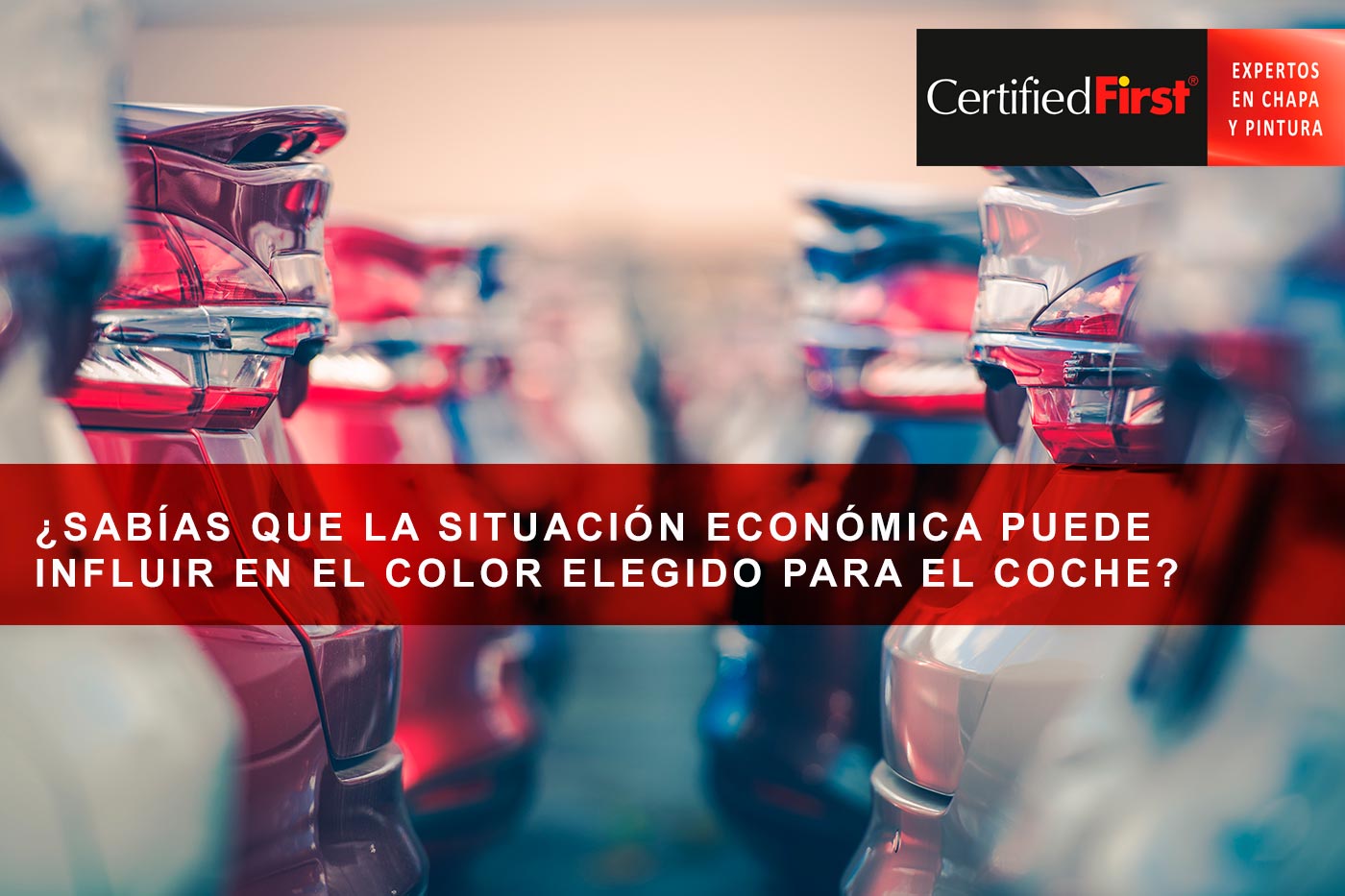 ¿Sabías que la situación económica puede influir en el color elegido para el coche?