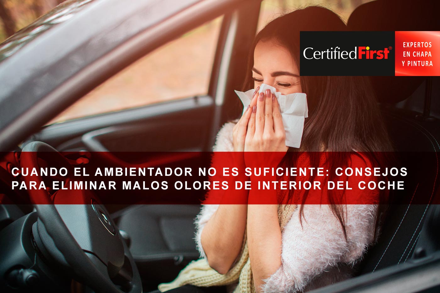 Cuando el ambientador no es suficiente: consejos para eliminar malos olores de interior del coche