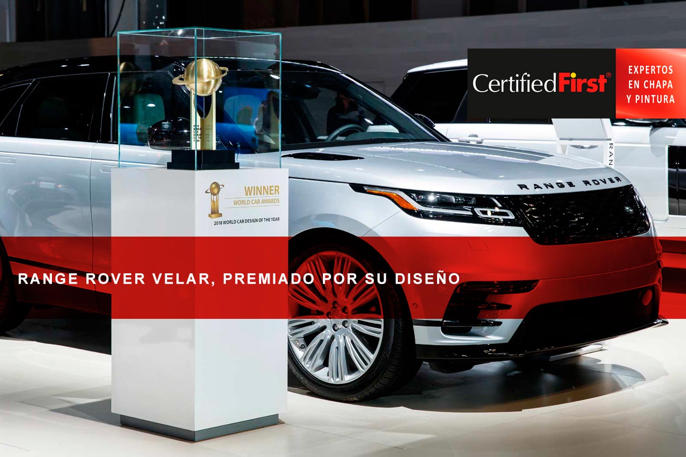 Range Rover Velar, premiado por su diseño