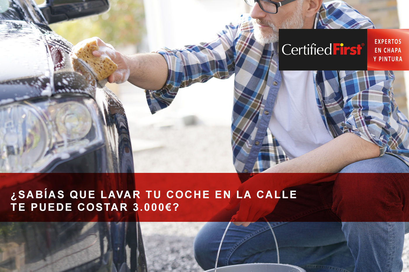 ¿Sabías que lavar tu coche en la calle te puede costar 3.000€?