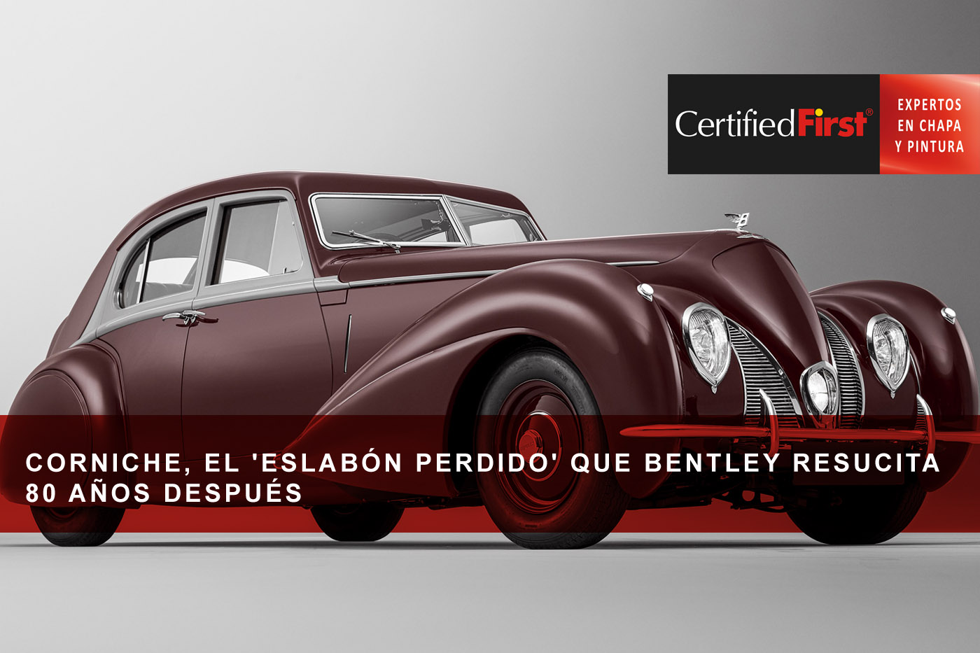 Corniche, el 'eslabón perdido' que Bentley resucita 80 años después