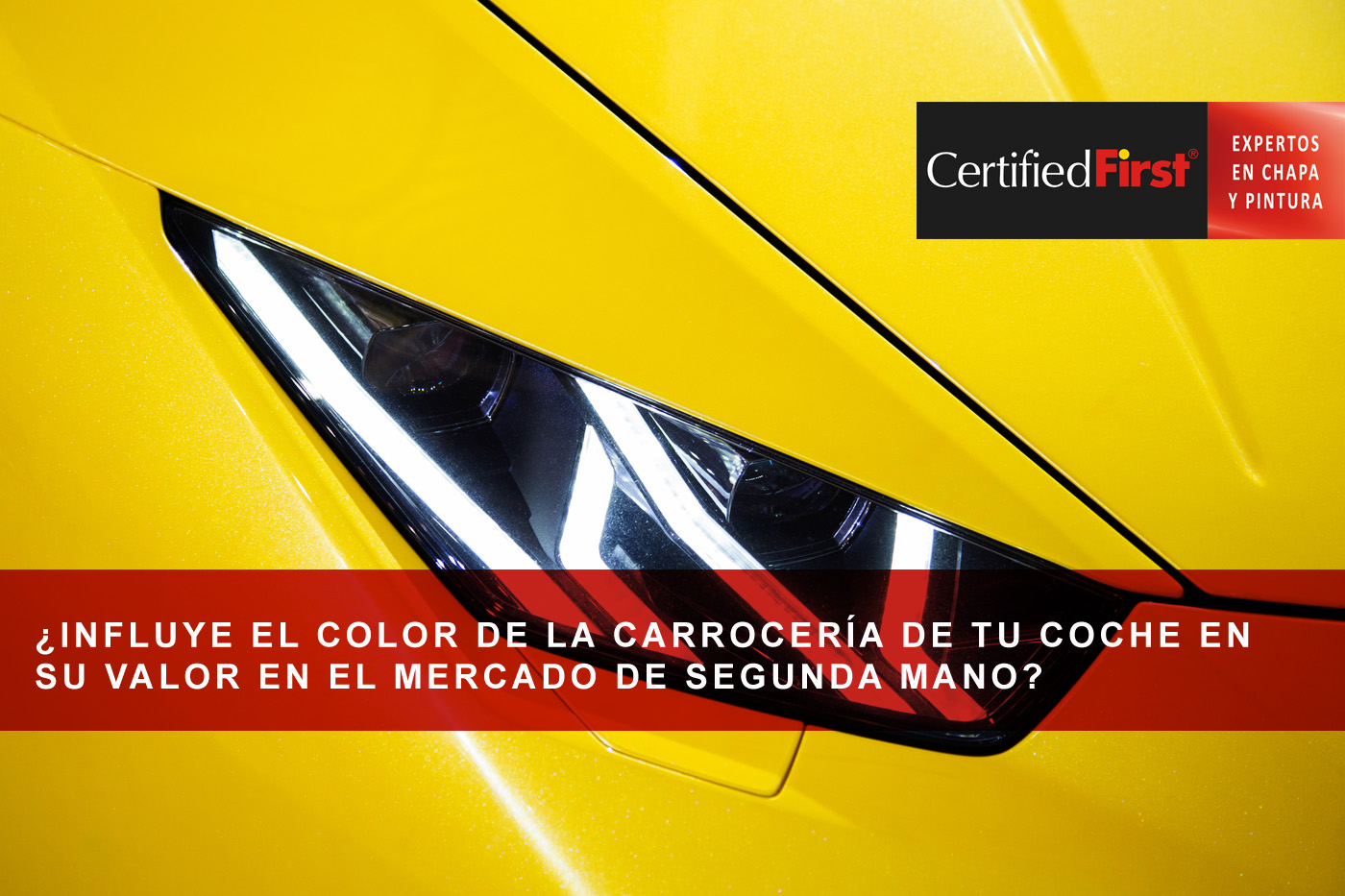 ¿Influye el color de la carrocería de tu coche en su valor en el mercado de segunda mano?