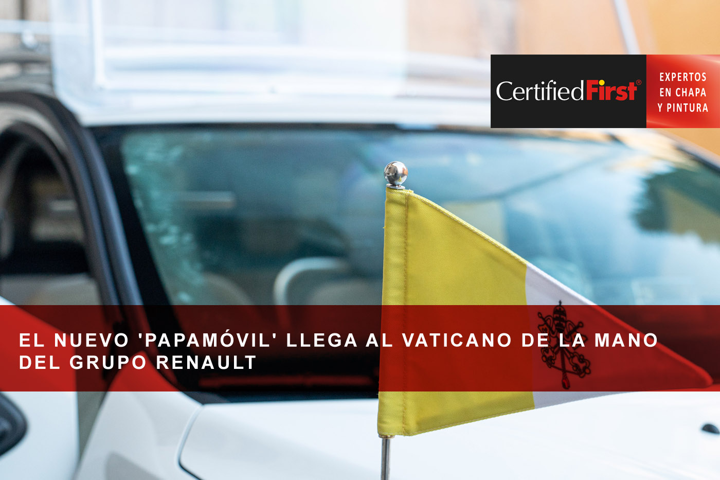 El nuevo 'papamóvil' llega al Vaticano de la mano del Grupo Renault