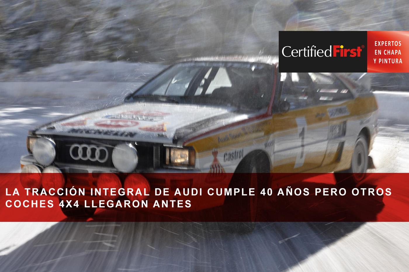 La tracción integral de Audi cumple 40 años pero otros coches 4x4 llegaron antes