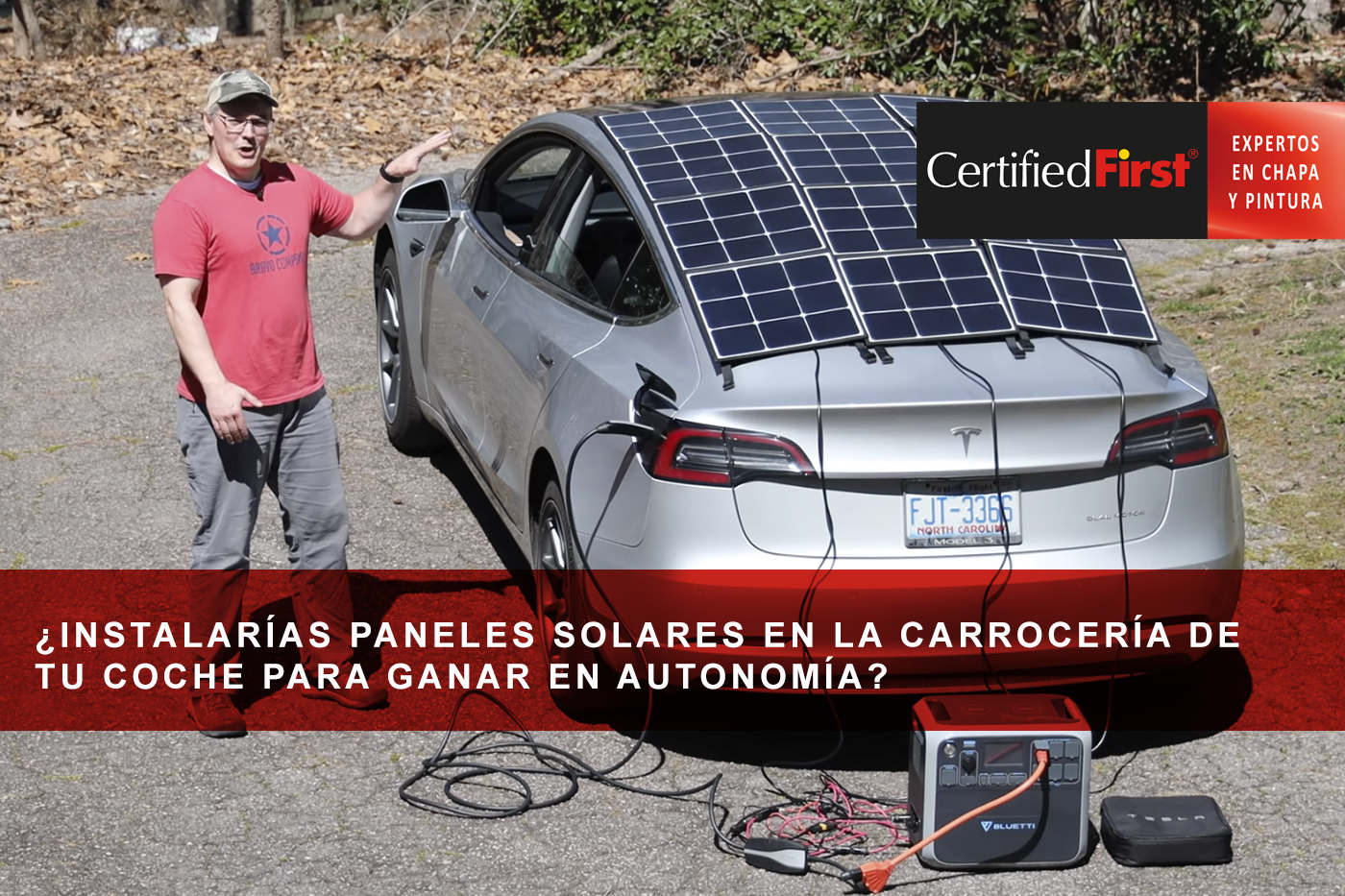 ¿Instalarías paneles solares en la carrocería de tu coche para ganar en autonomía?