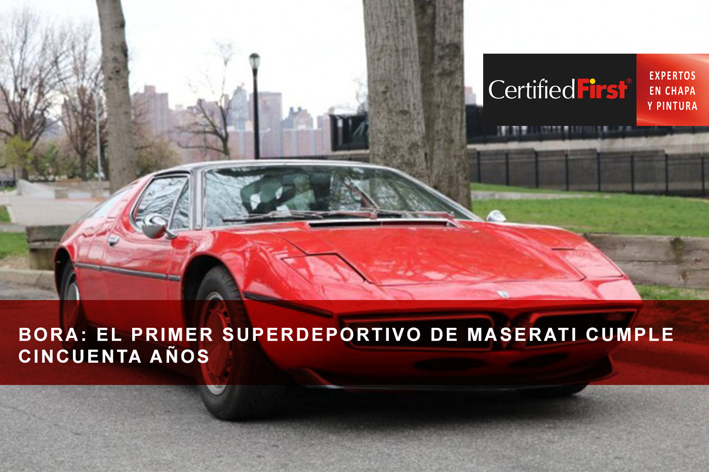 Bora: el primer superdeportivo de Maserati cumple cincuenta años