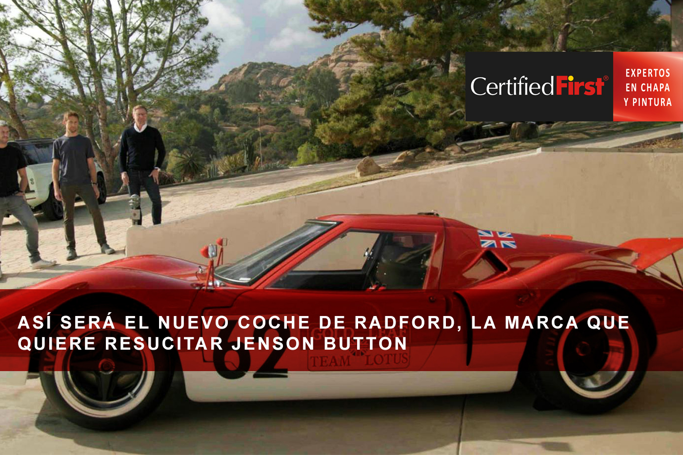 Así será el nuevo coche de Radford, la marca que quiere resucitar Jenson Button