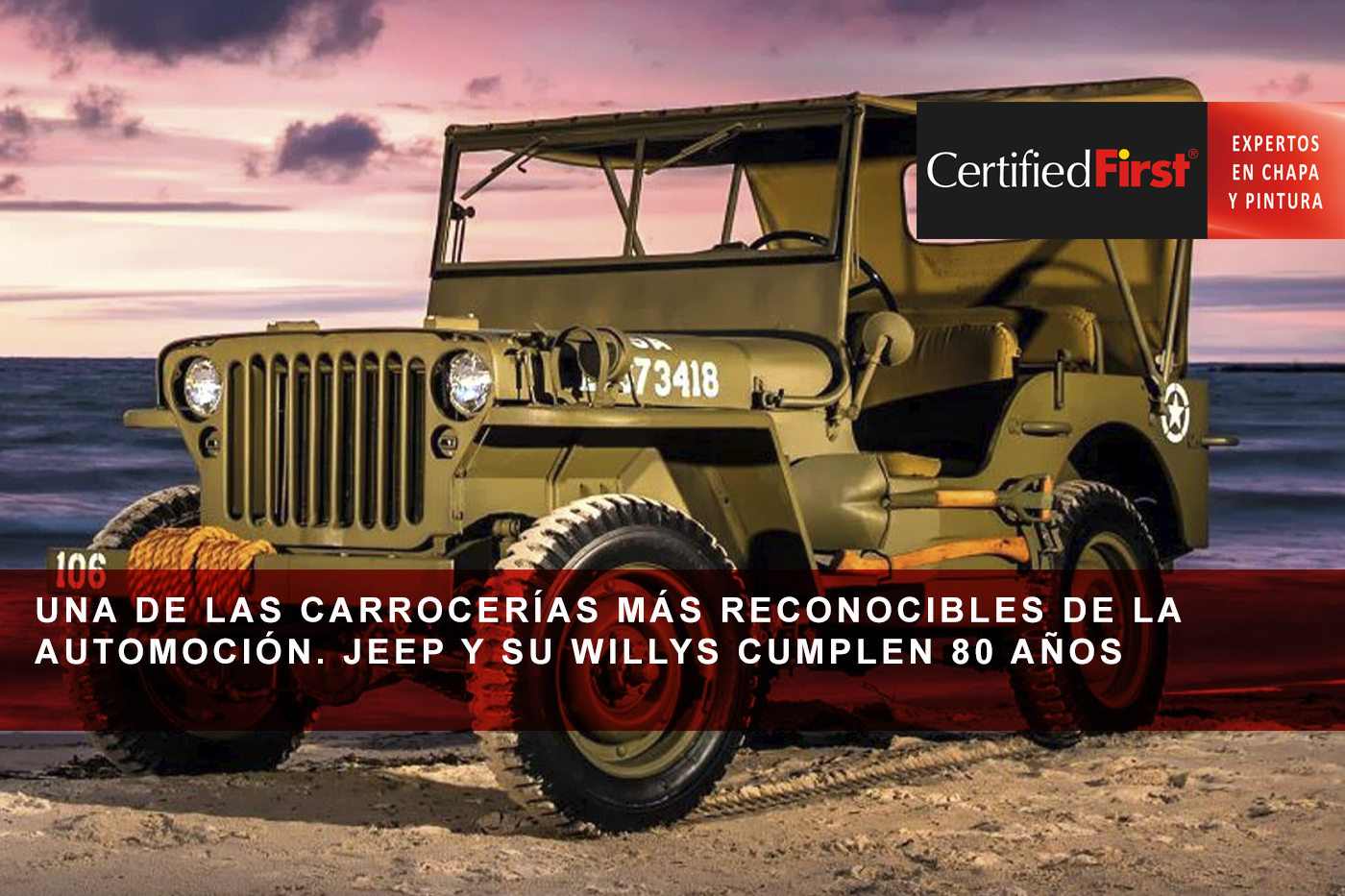 Una de las carrocerías más reconocibles de la automoción: Jeep y su Willys cumplen 80 años