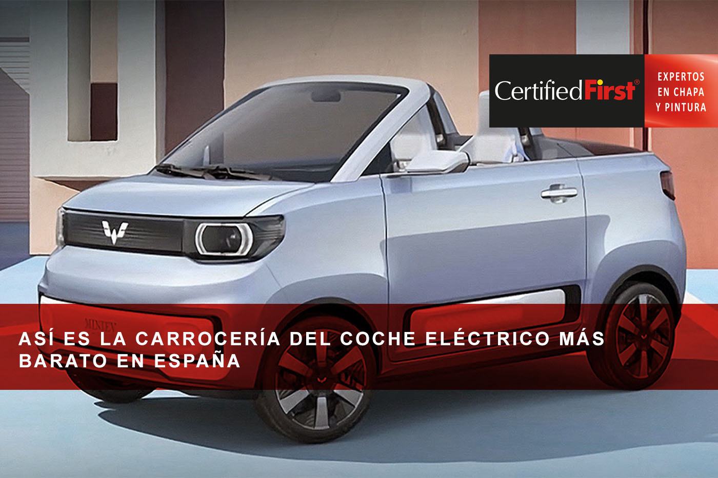 Así es la carrocería del coche eléctrico más barato en España