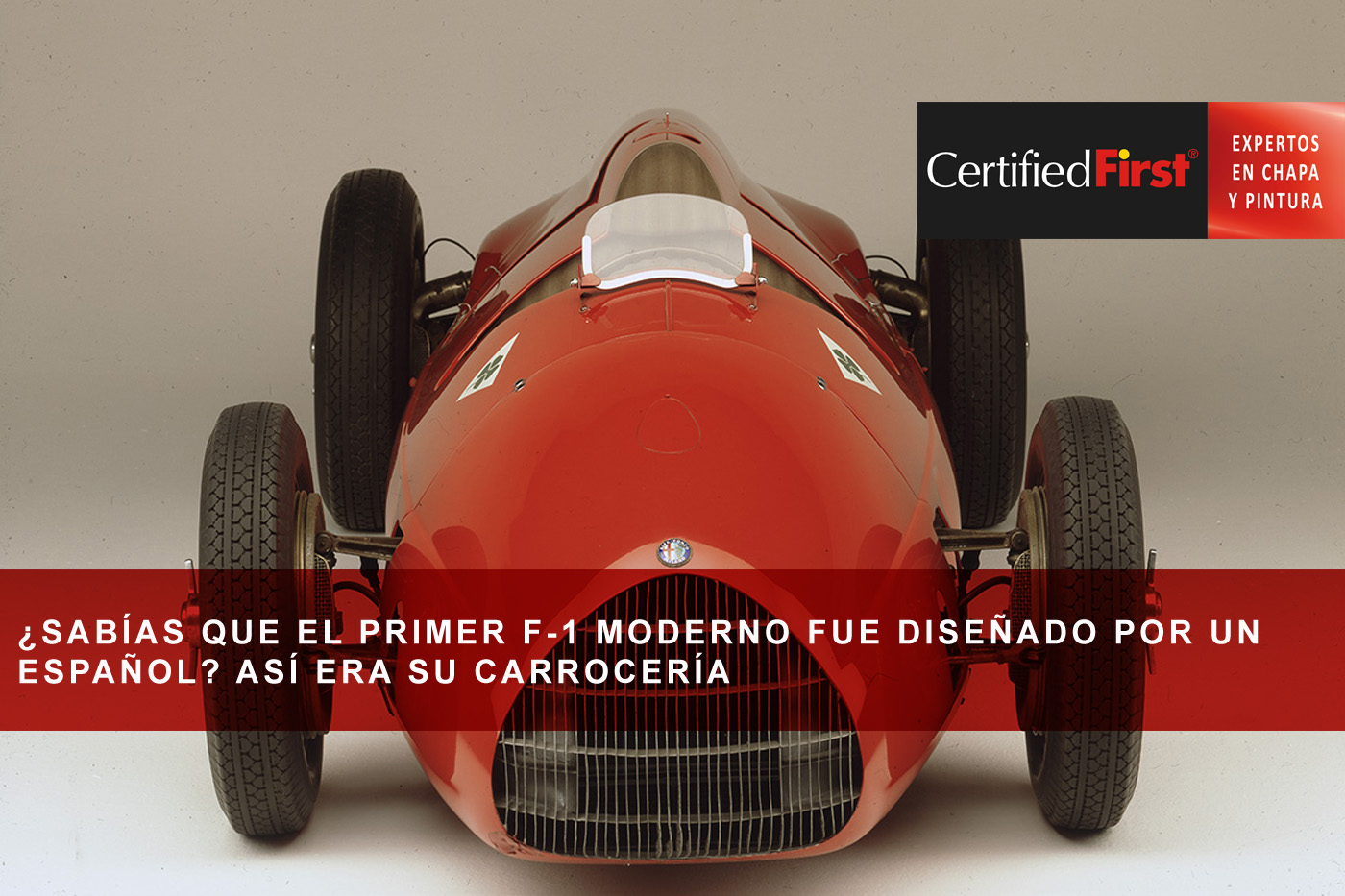 ¿Sabías que el primer F1 moderno fue diseñado por un español? Así era su carrocería