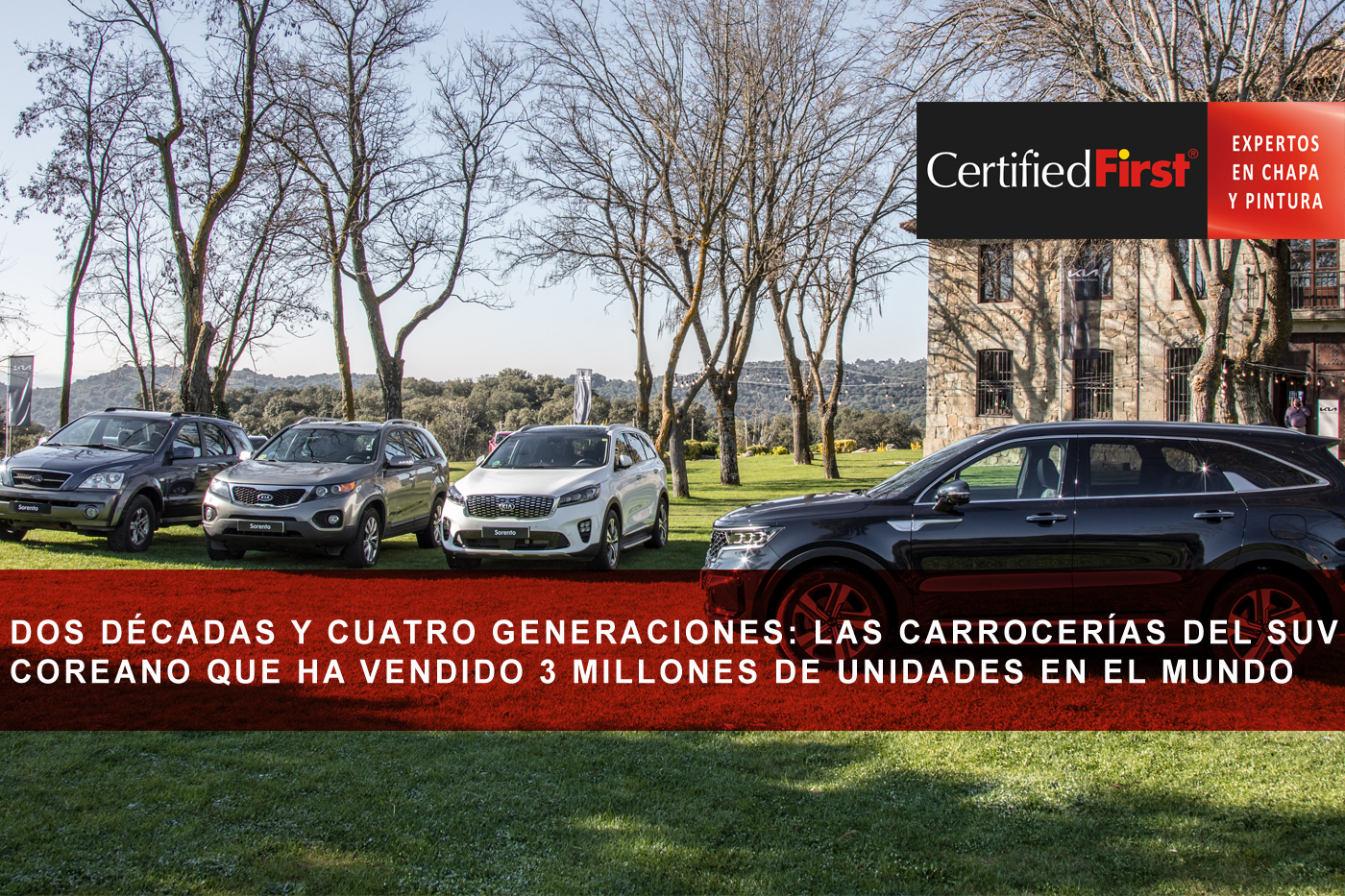 Dos décadas y cuatro generaciones: las carrocerías del SUV coreano que ha vendido 3 millones de unidades en el mundo