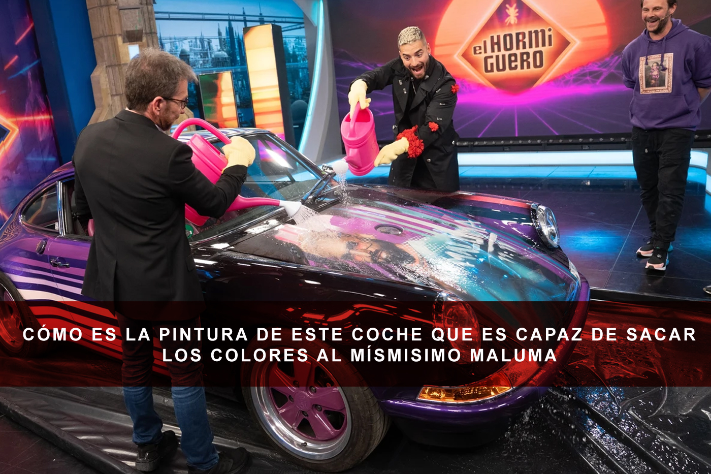 Cómo es la pintura de este coche que es capaz de sacar los colores al mismísimo Maluma