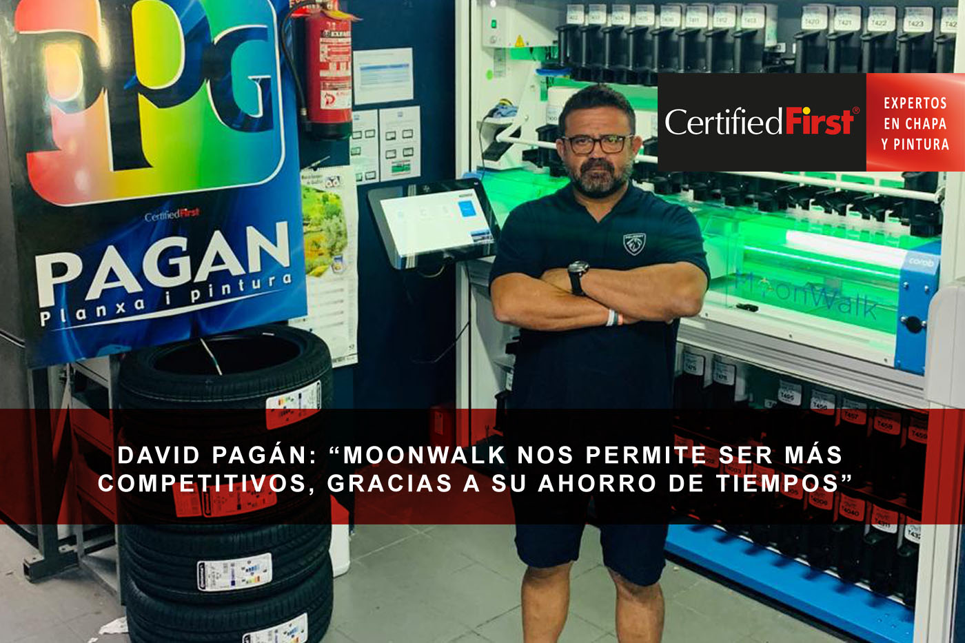 David Pagán, gerente de Pagan BVM: “MoonWalk nos permite ser más competitivos, gracias a su ahorro de tiempos”